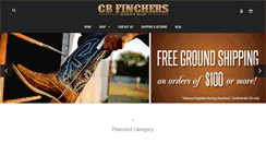Desktop Screenshot of cbfincherswesternwear.com